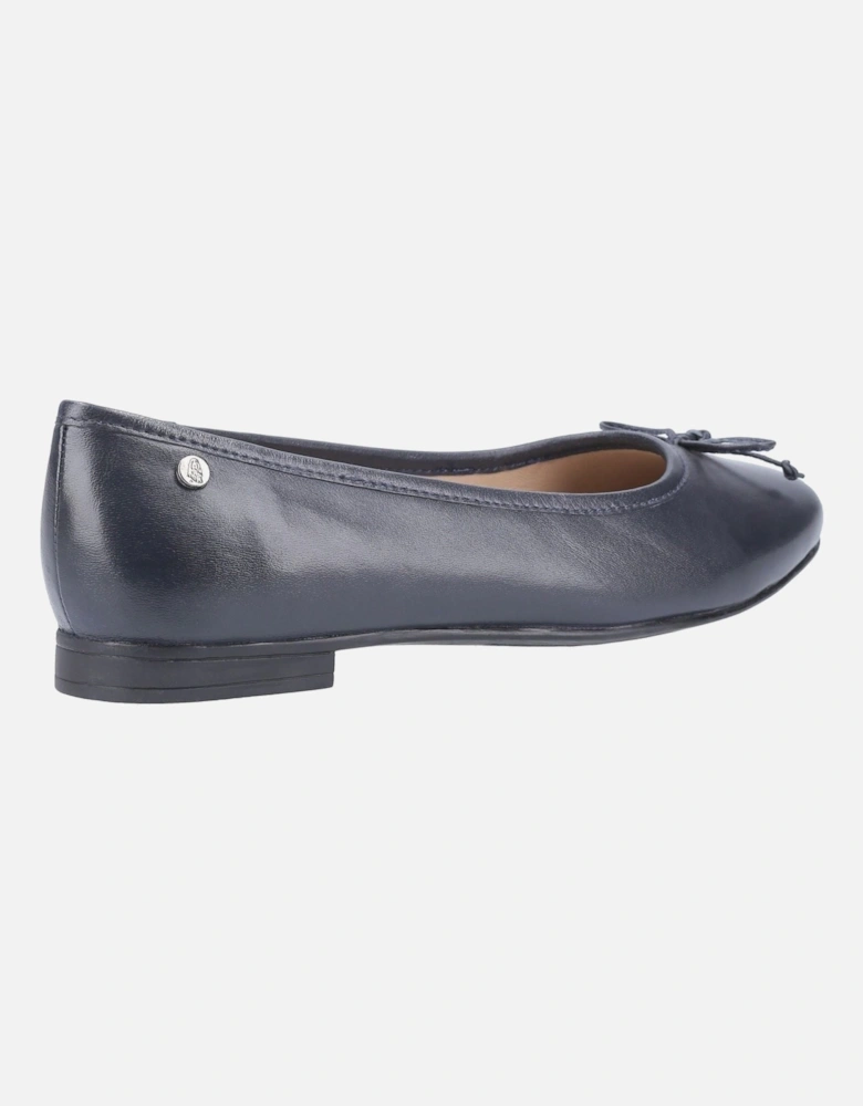 Naomi Leather Women's Navy Flats