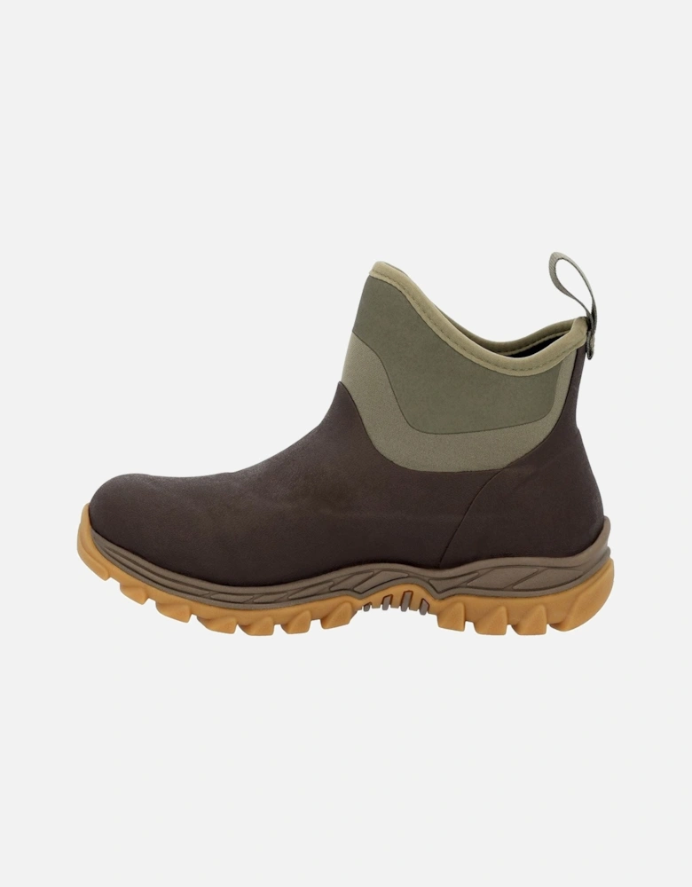 Muck Boots Arctic Sport II Rubber Dark Brown/Olive Wellington Boots