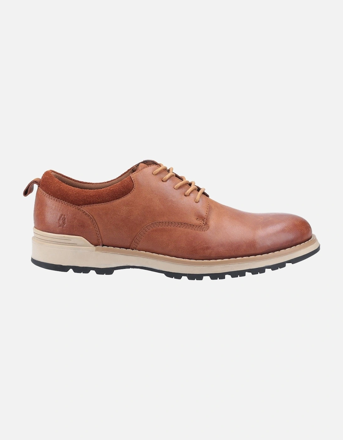 Dylan Leather And Suede Men's Tan Lace-Up Shoes