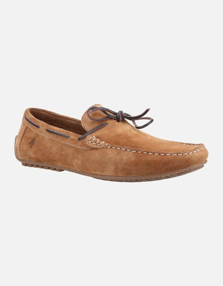 Reuben Suede Men's Tan Boat Shoes