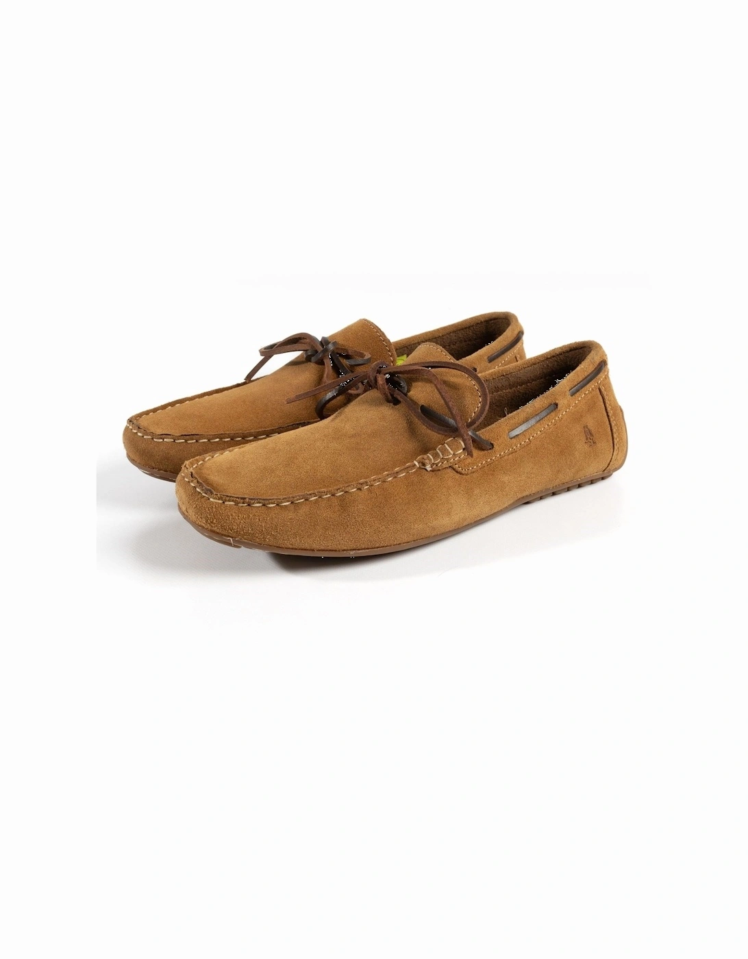 Reuben Suede Men's Tan Boat Shoes