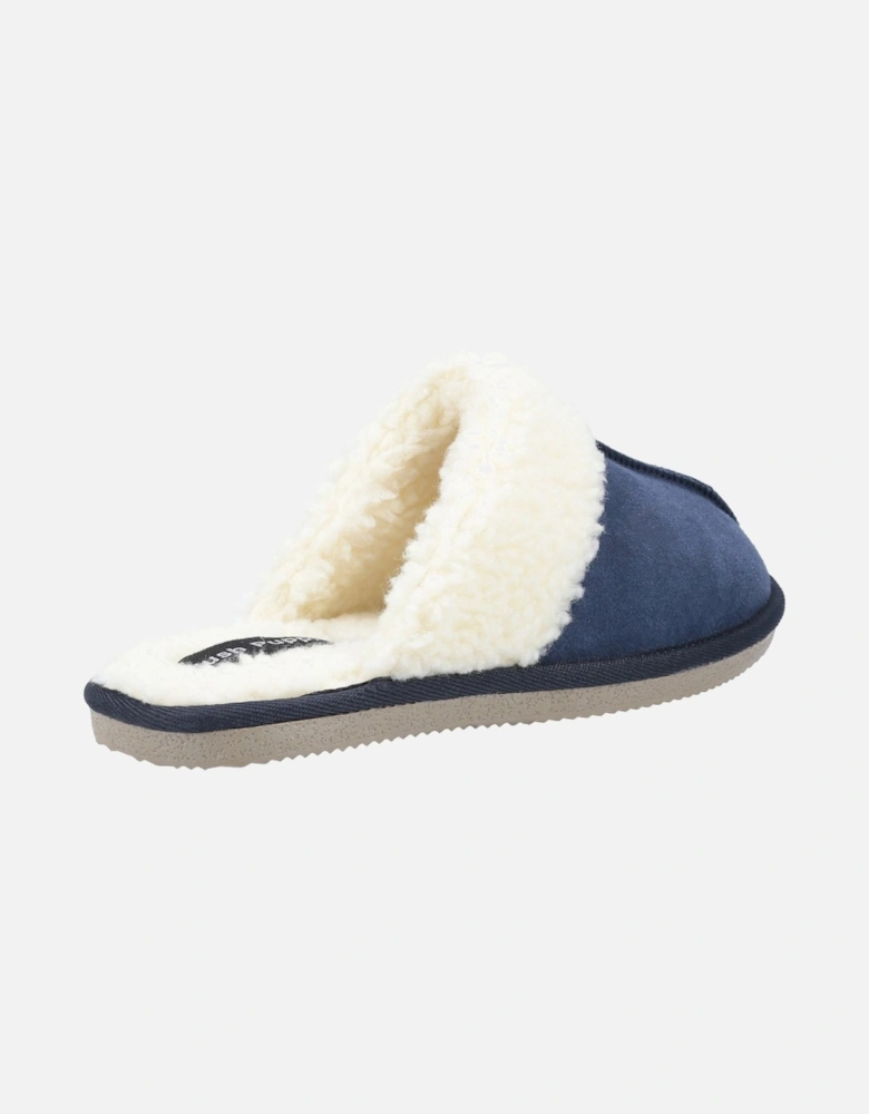 Arianna Suede Women's Navy Slippers