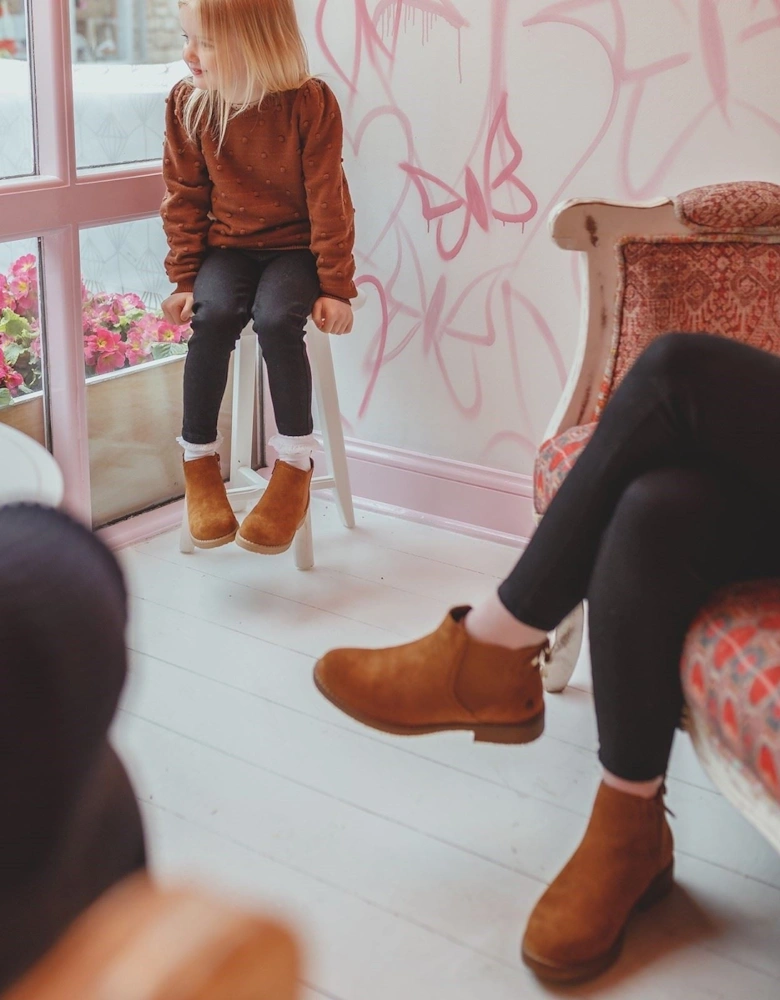Maddy Suede Women's Tan Boots