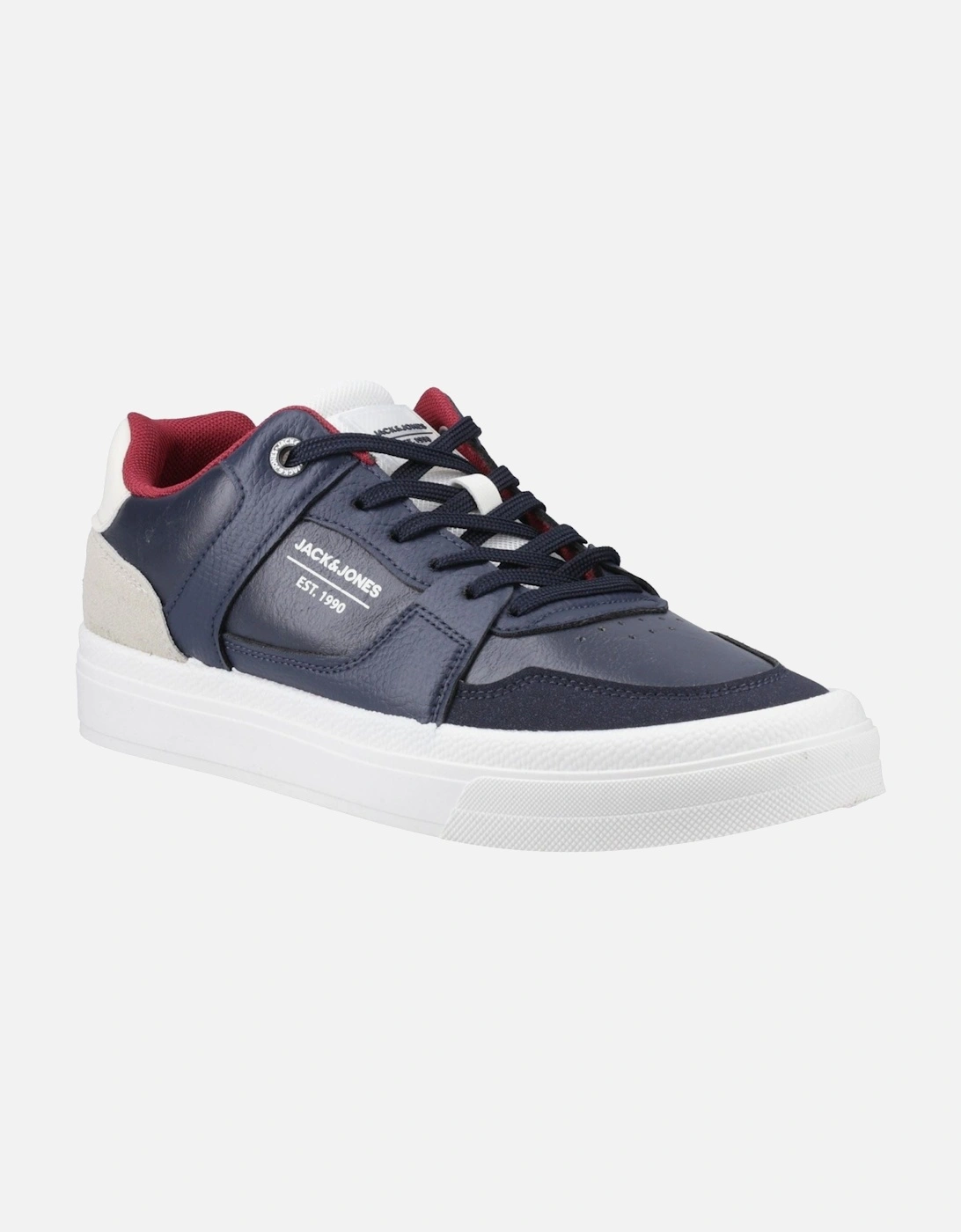 Barton Combo Polyurethane Men's Navy Blazer Trainers, 6 of 5