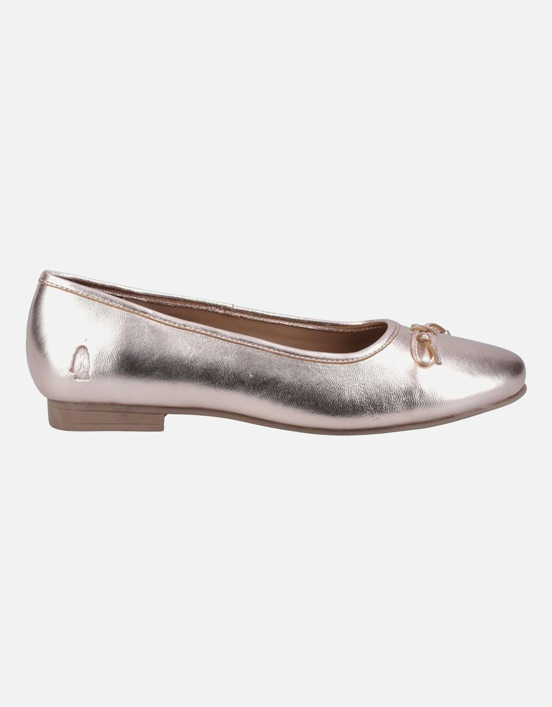 Naomi Leather Women's Rose Gold Flats