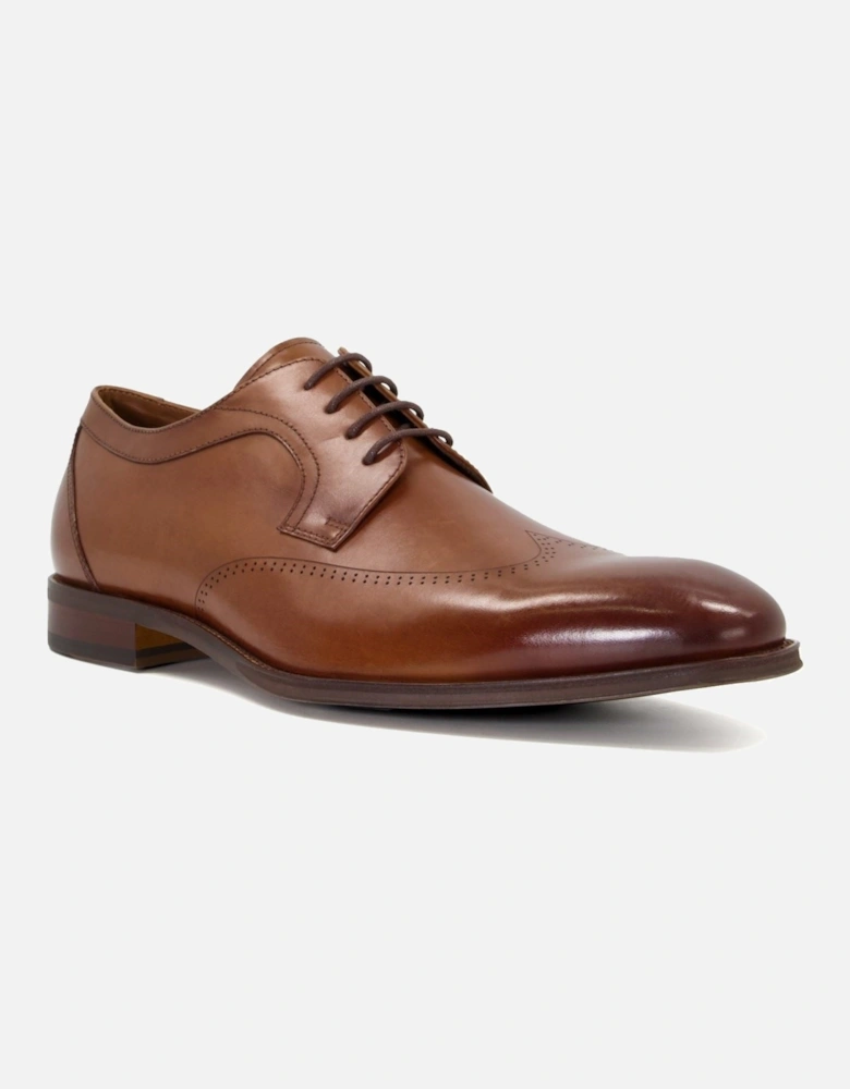 Dune Sheath Leather Men's Tan Oxford Shoes