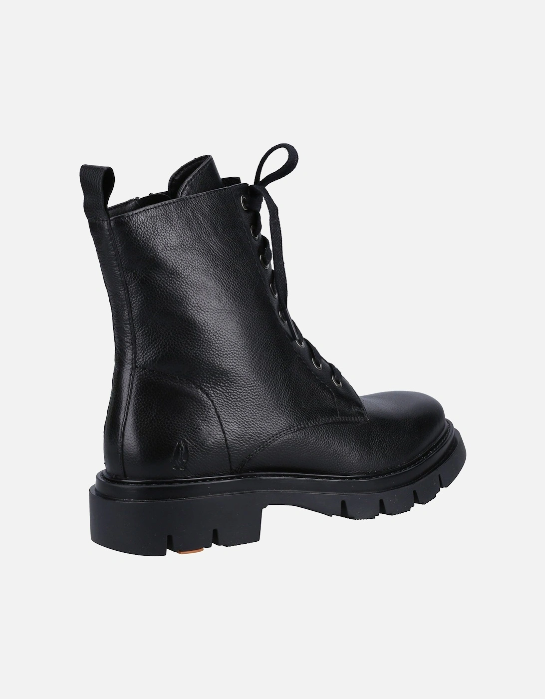 Rhea Leather Women's Black Boots