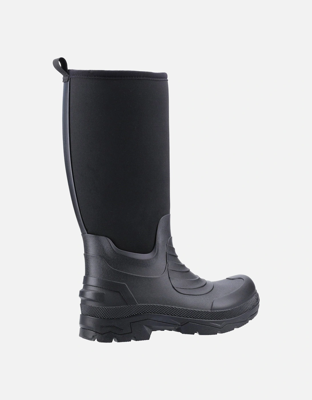 Kenwood TPR+Neoprene Black Wellington Boots