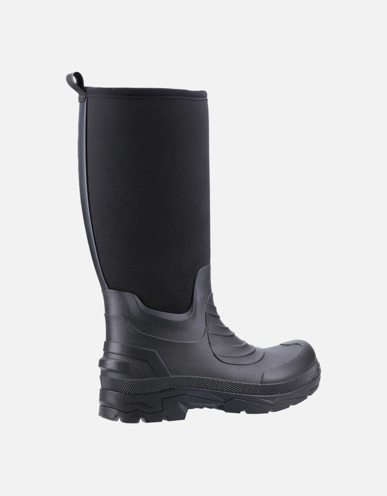 Kenwood TPR+Neoprene Black Wellington Boots