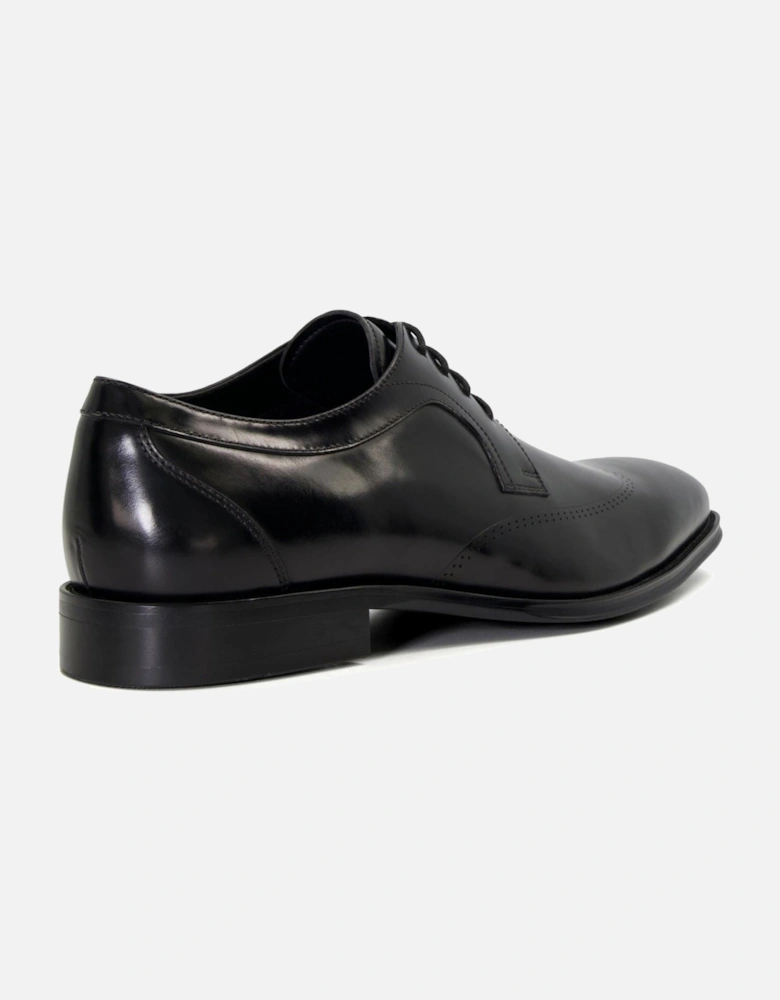 Dune Sheath Leather Men's Black Oxford Shoes