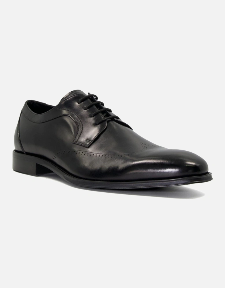 Dune Sheath Leather Men's Black Oxford Shoes