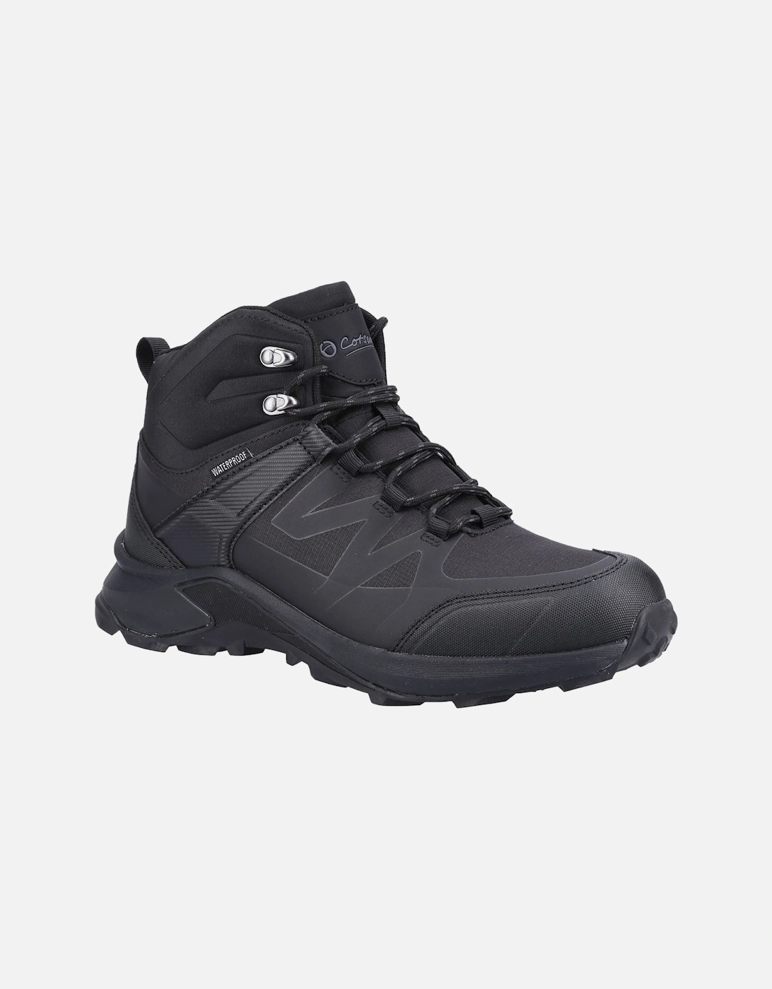 Horton RPET+Mesh Men's Black Hiking Boots