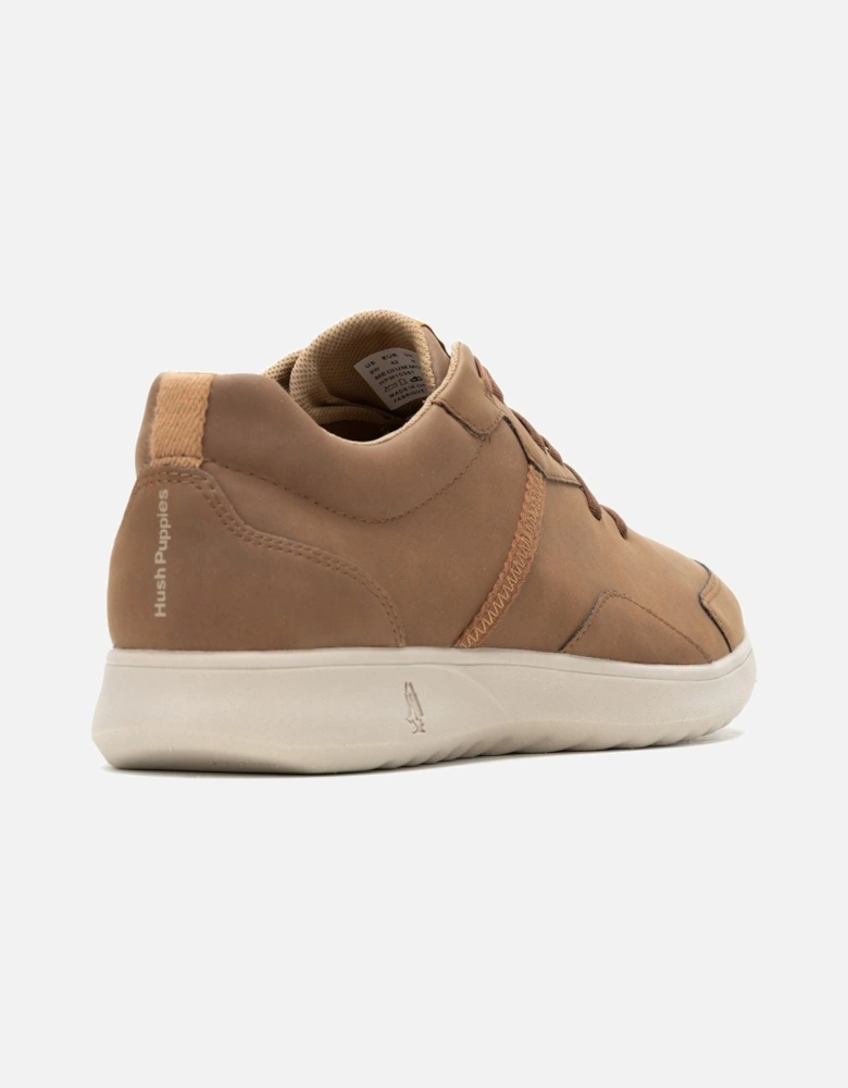 The Good Leather Men's Cognac Trainers