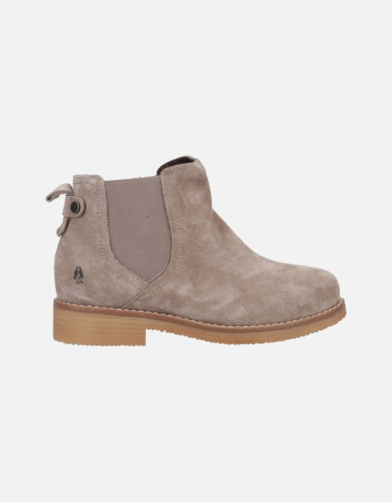 Maddy Wide Suede Women's Grey Boots