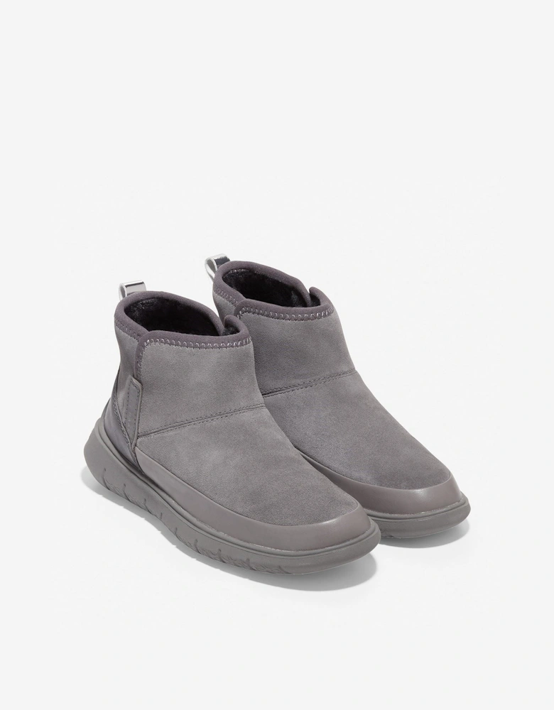 Generation ZeroGrand Leather Women's Grey Boots