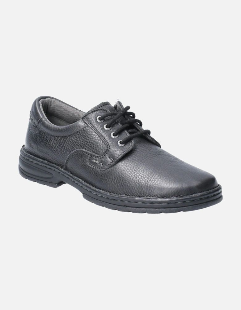 Outlaw II Leather Men's Black Lace-Up Shoes