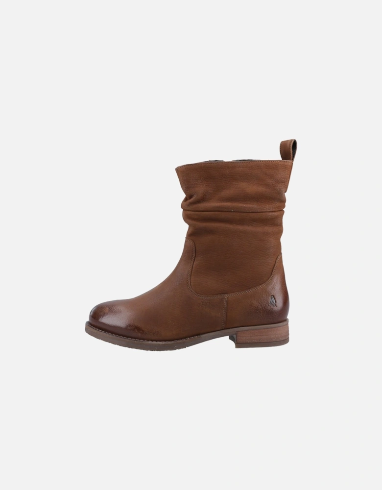 Emilia Leather Women's Tan Boots