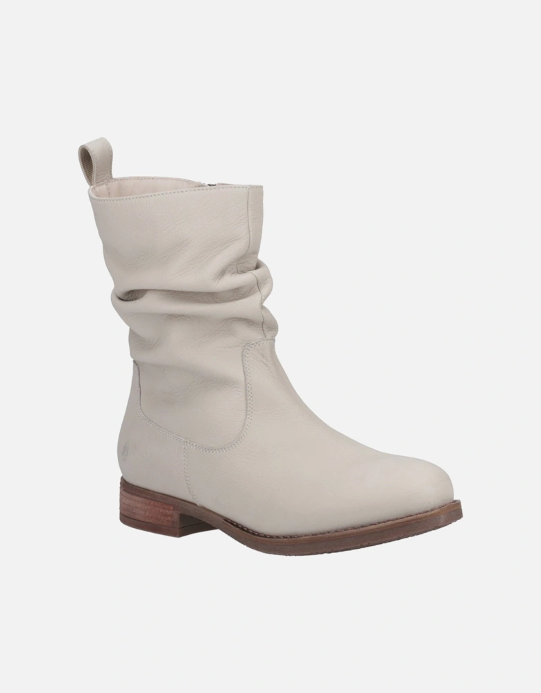 Emilia Leather Women's Nude Boots