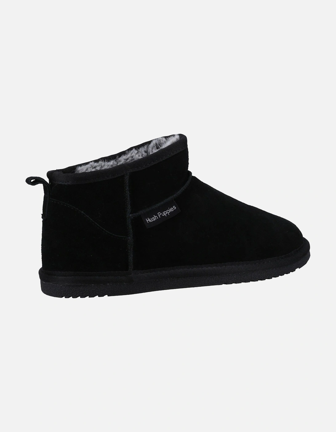 Ashanti Suede Women's Black Slippers