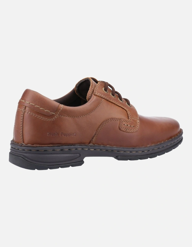 Outlaw II Leather Men's Brown Lace-Up Shoes