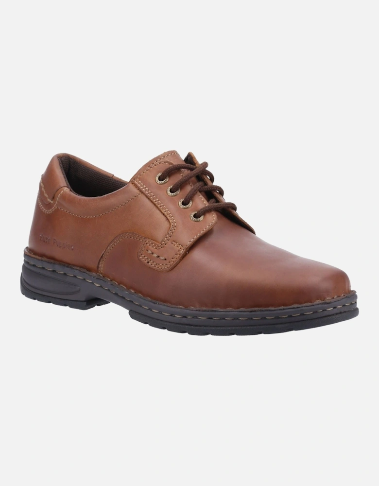 Outlaw II Leather Men's Brown Lace-Up Shoes