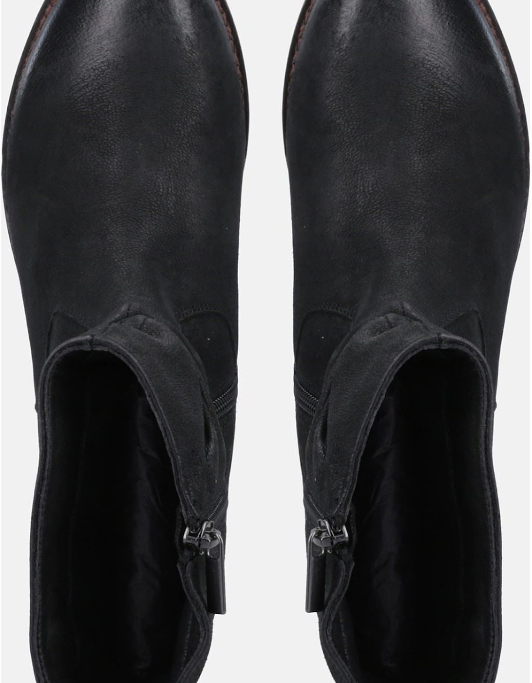 Emilia Leather Women's Black Boots