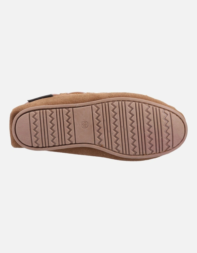 Allie Suede Women's Tan Slippers