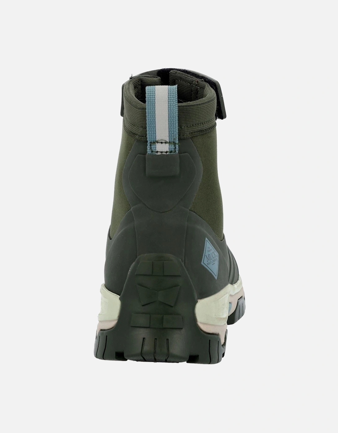 Muck Boots model Apex Mid Zip Wellington Female in Moss