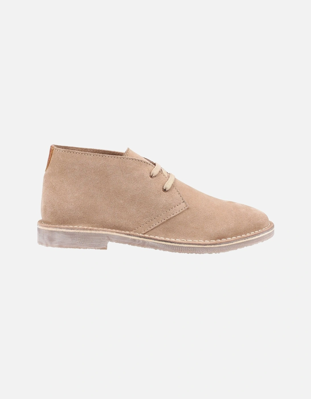 model Samuel Boot Male in Sand Suede