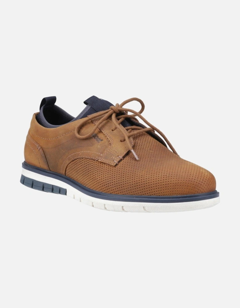 Murphy Leather Men's Tan Lace-Up Shoes