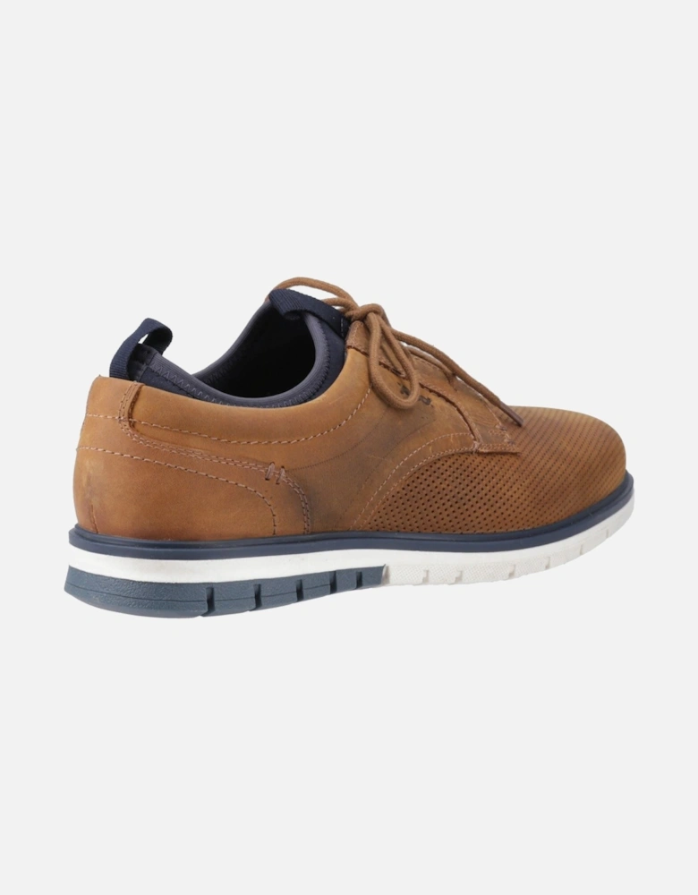 Murphy Leather Men's Tan Lace-Up Shoes