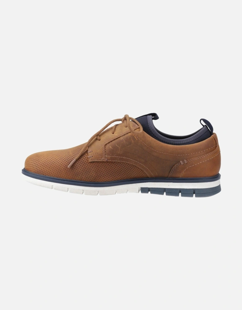 Murphy Leather Men's Tan Lace-Up Shoes