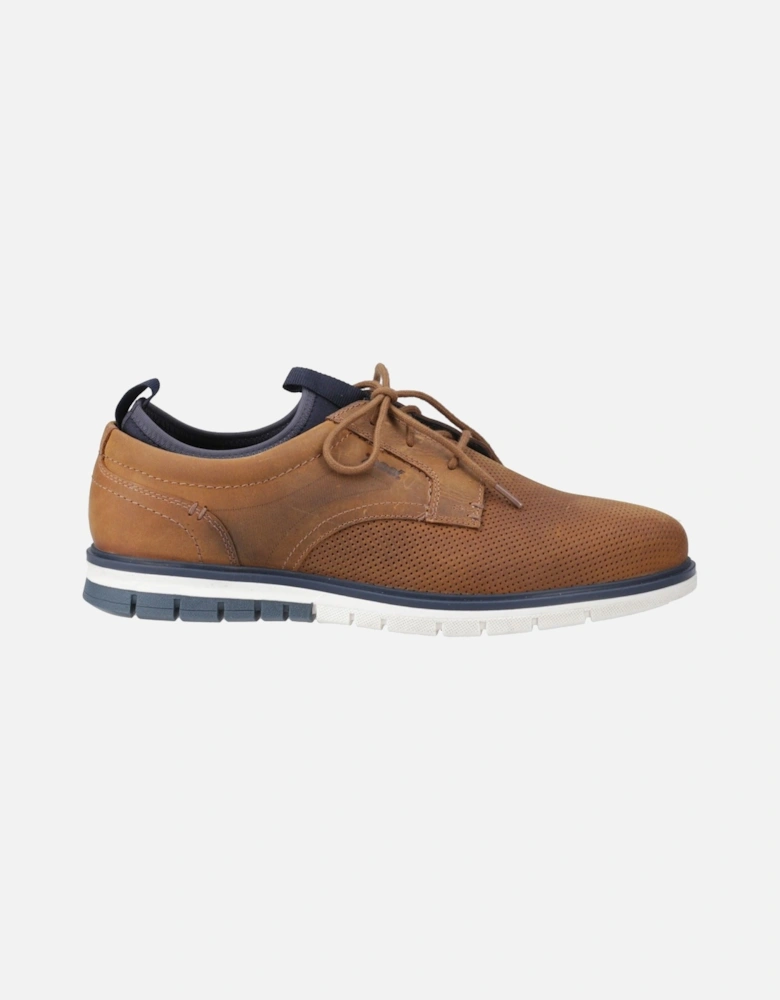 Murphy Leather Men's Tan Lace-Up Shoes