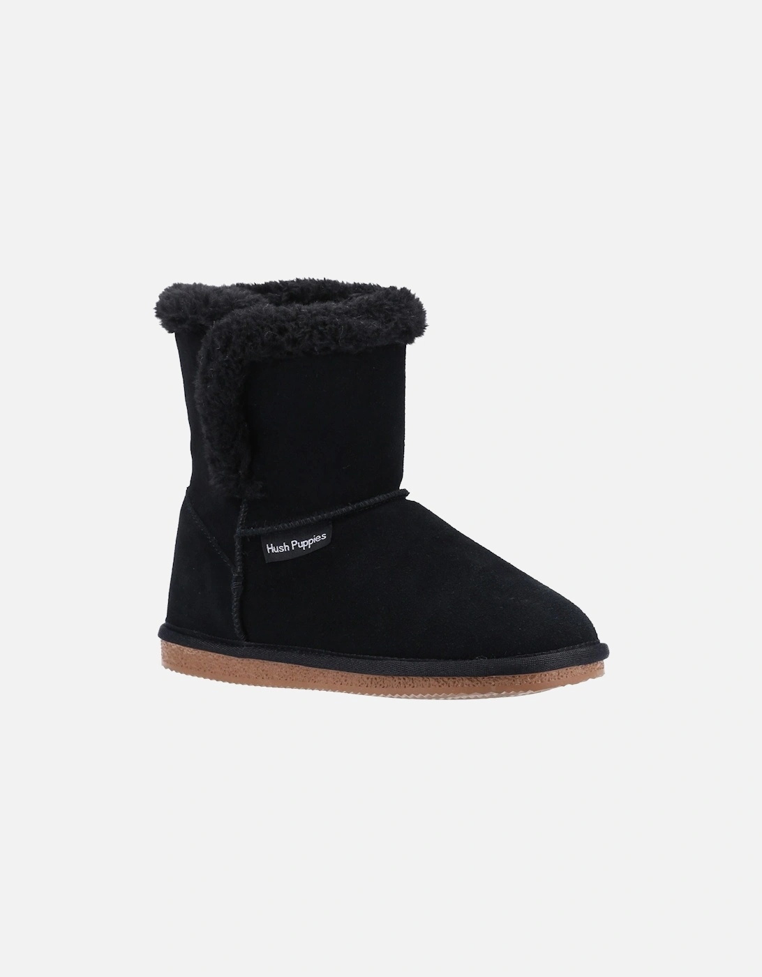 Hush Puppies Women's Hush Puppies Women's Ashleigh Slipper Bootie in Black