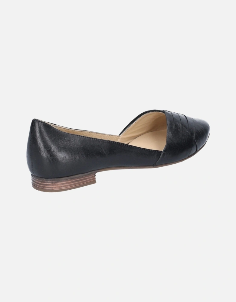 Marley Ballerina Leather Women's Black Flats