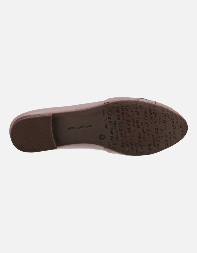 Marley Ballerina Leather Women's Blush Flats