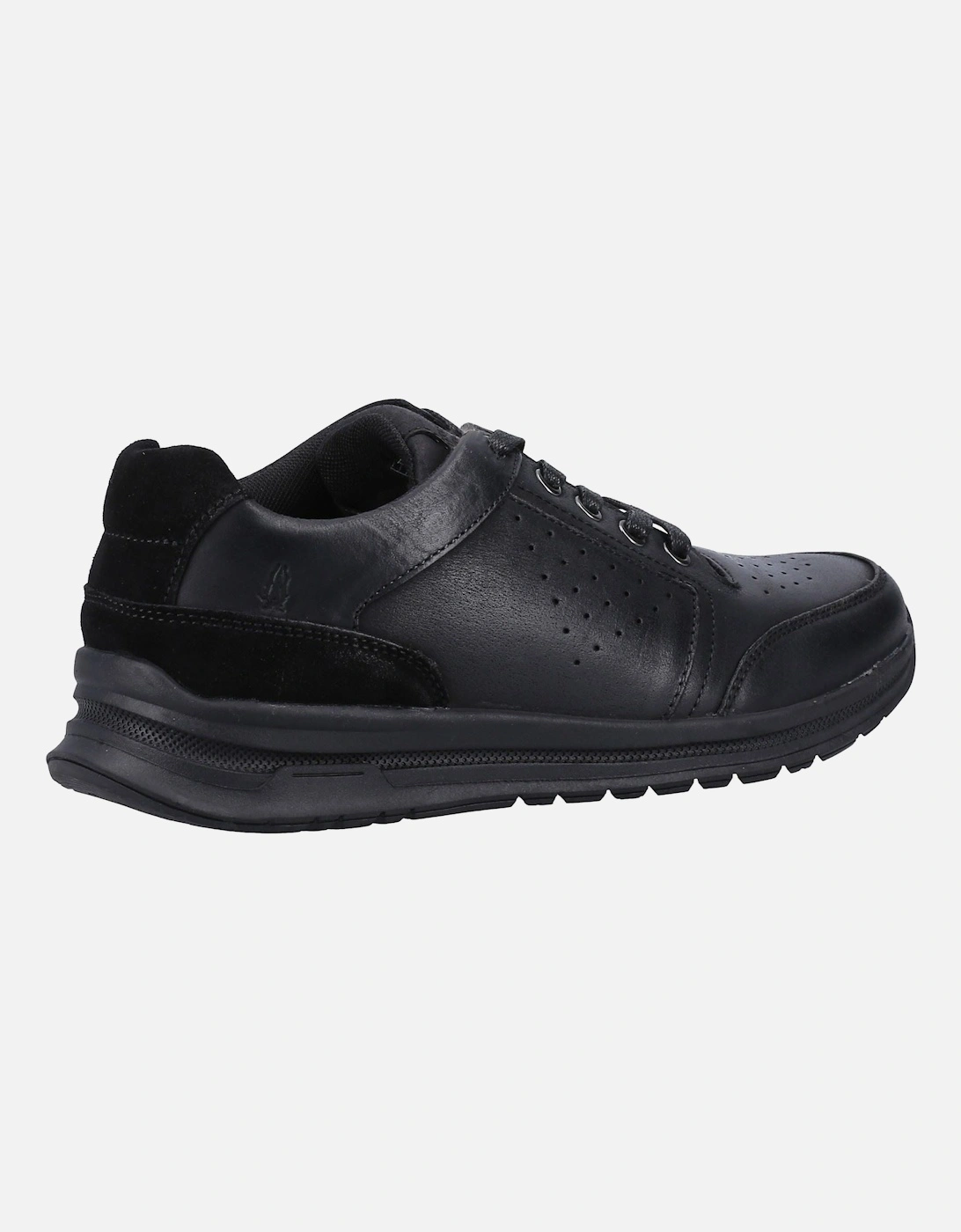 Joseph Leather Men's Black Leather Lace-Up Shoes