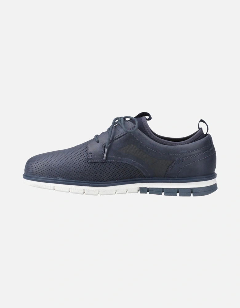 Murphy Leather Men's Navy Lace-Up Shoes