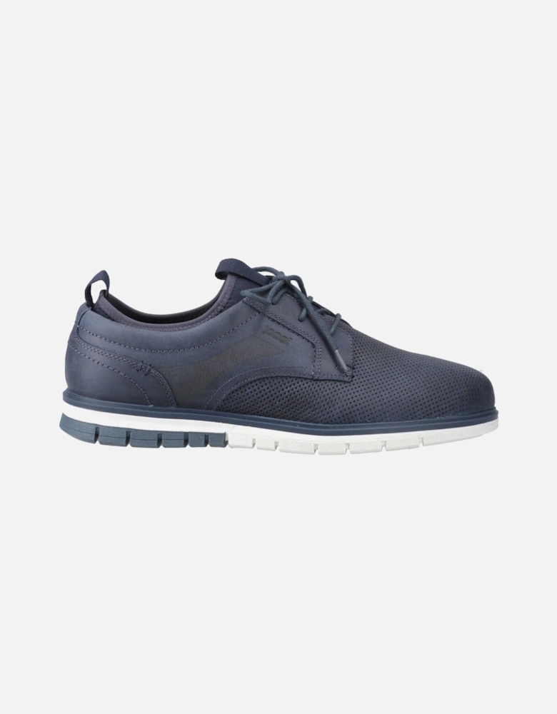 Murphy Leather Men's Navy Lace-Up Shoes