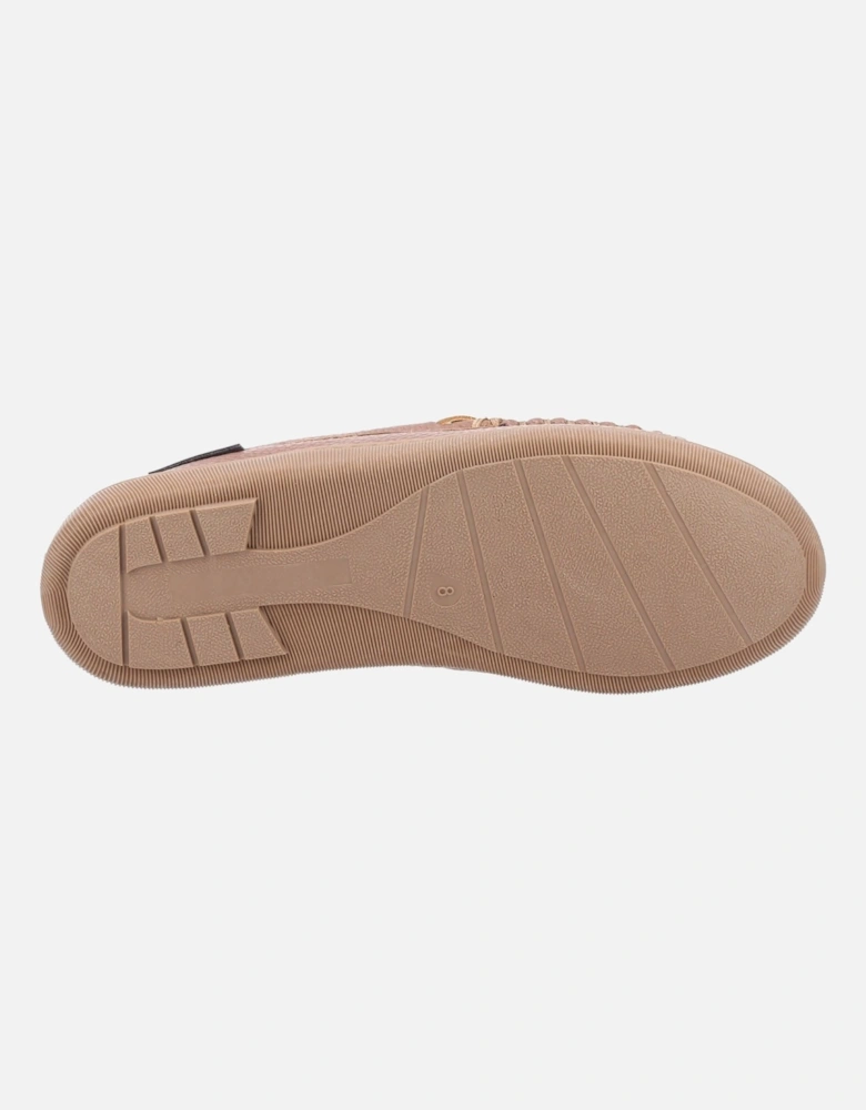 model Ace Leather Slipper Male in Tan