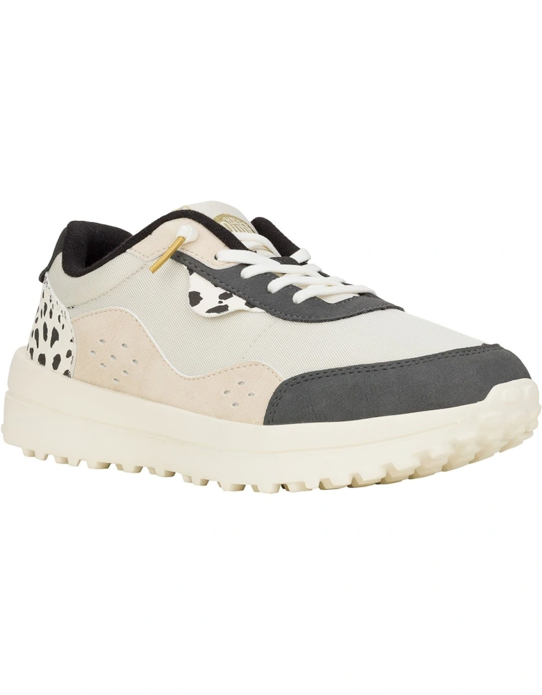 HEYDUDE Hayden Shine Polyester Women's Ivory/Multi Trainers