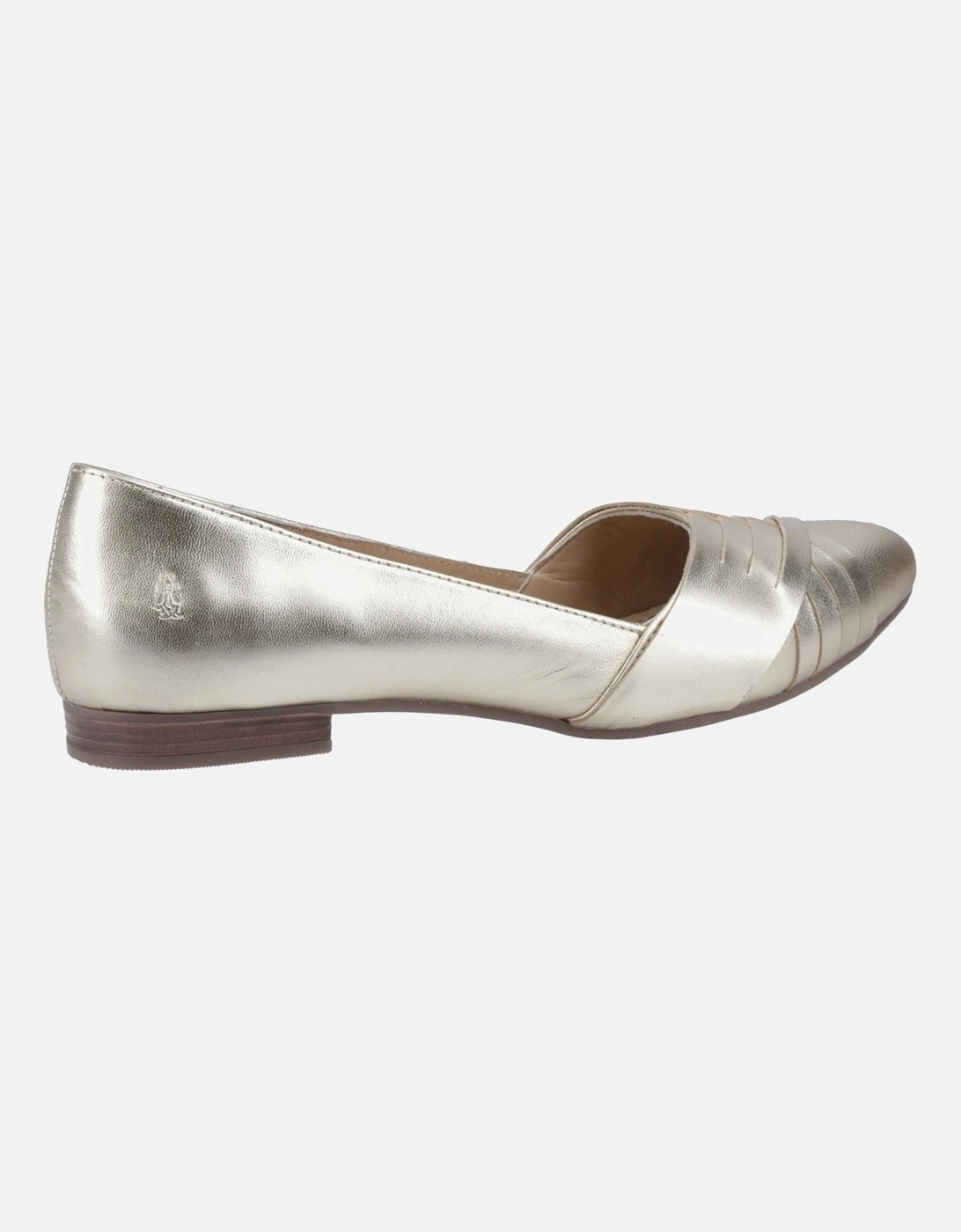 Marley Ballerina Leather Women's Gold Flats