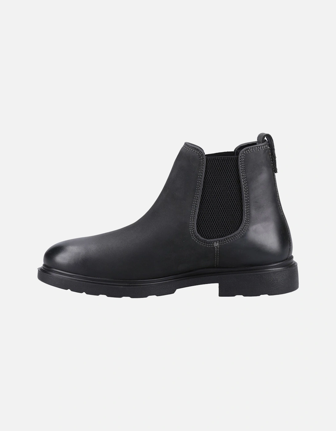 Preston Chelsea Leather Men's Black Boots