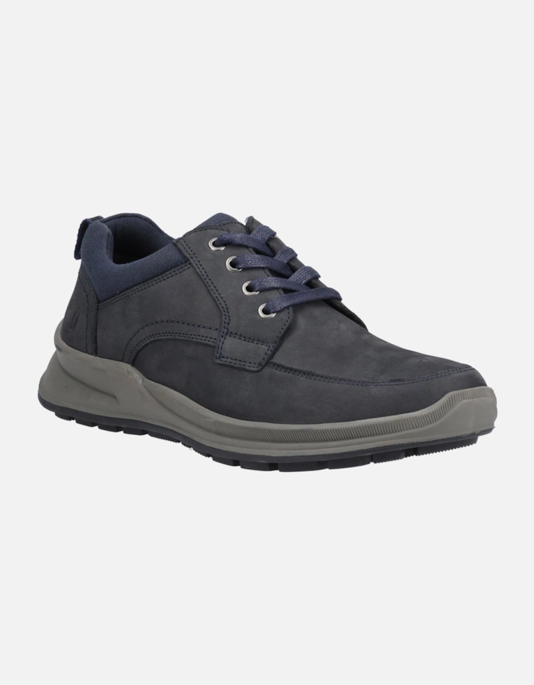 Adam Nubuck Men's Navy Lace-Up Shoes