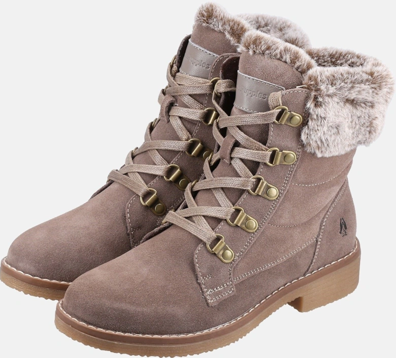 Florence Leather Women's Taupe Boots