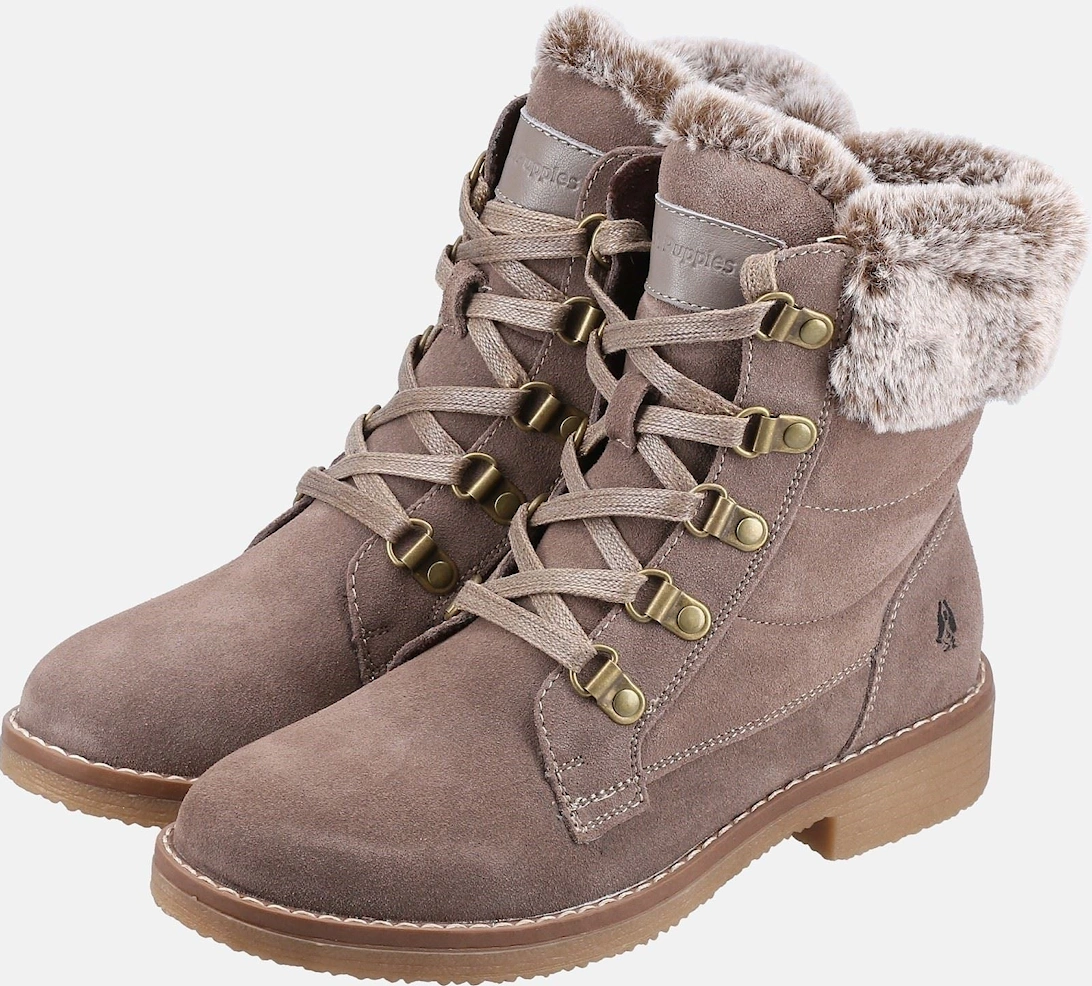 Florence Leather Women's Taupe Boots