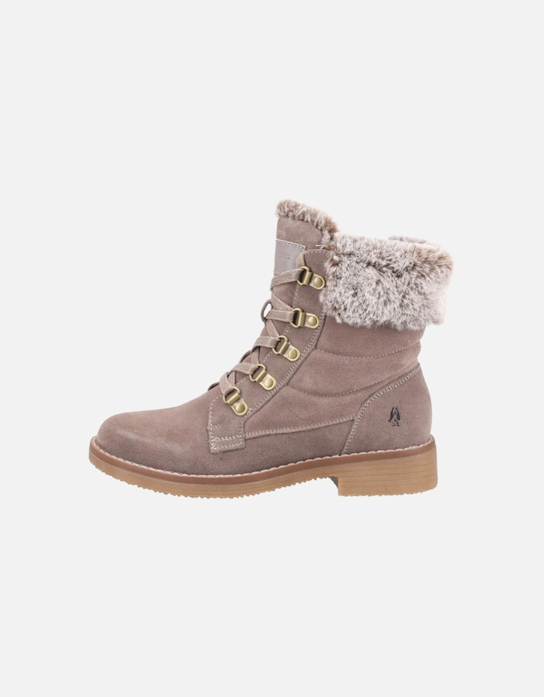 model Florence Mid Boot Female in Taupe