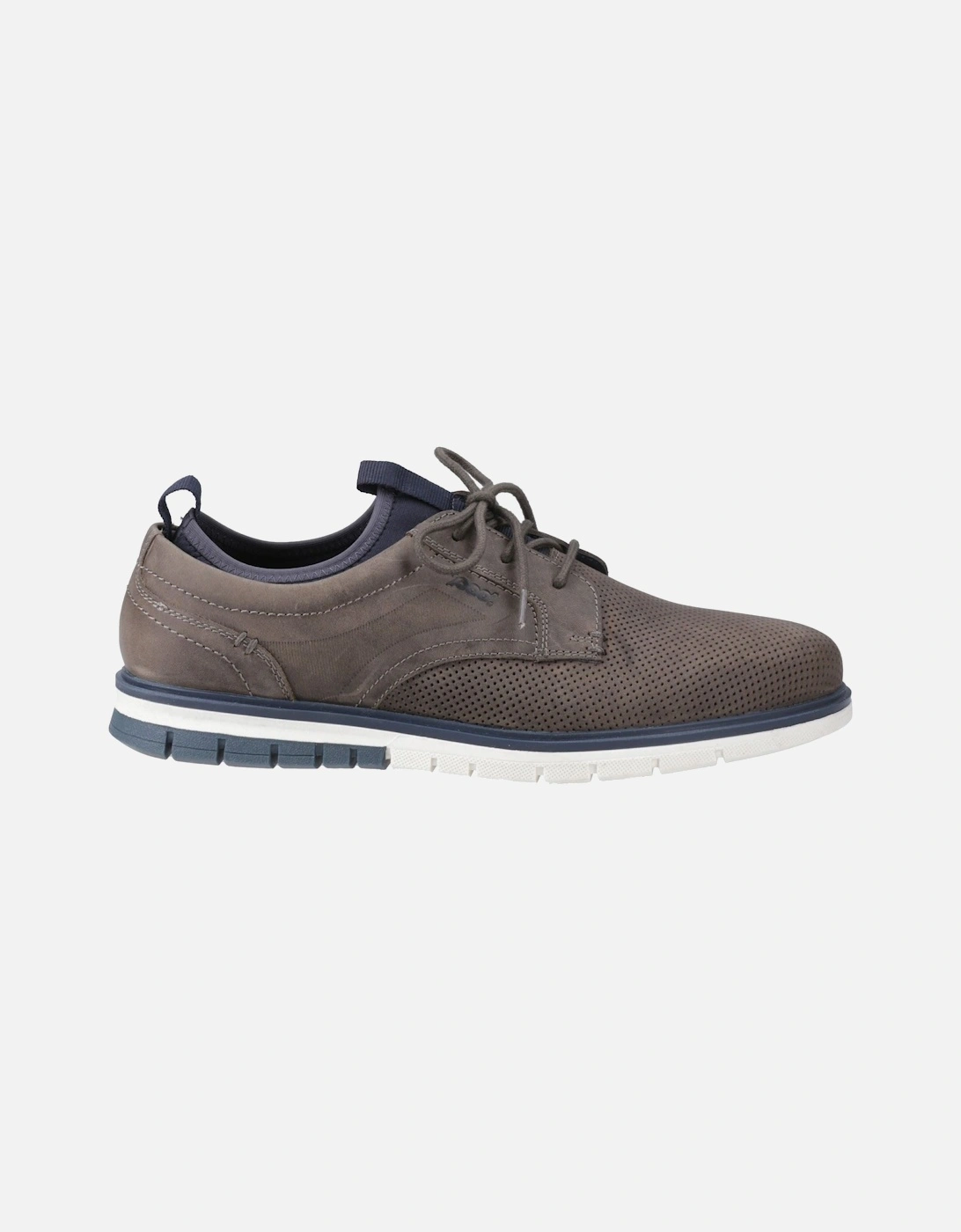 Murphy Leather Men's Grey Lace-Up Shoes