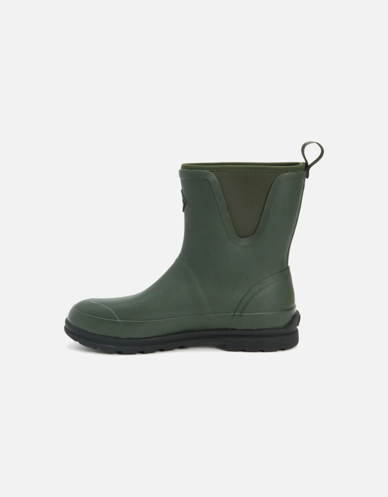 Muck Boots Originals Pull On Mid Rubber Moss Wellington Boots