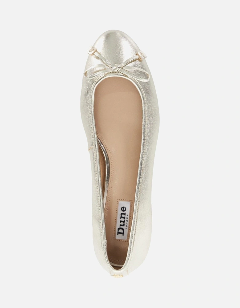 Dune model Hollies Court Shoes Female in Gold